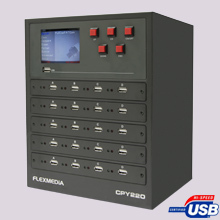 CopyKing CPY220 USB Duplicator Lite - usb duplicator flexmedia dupliceren testen wissen usb memory sticks zonder computer